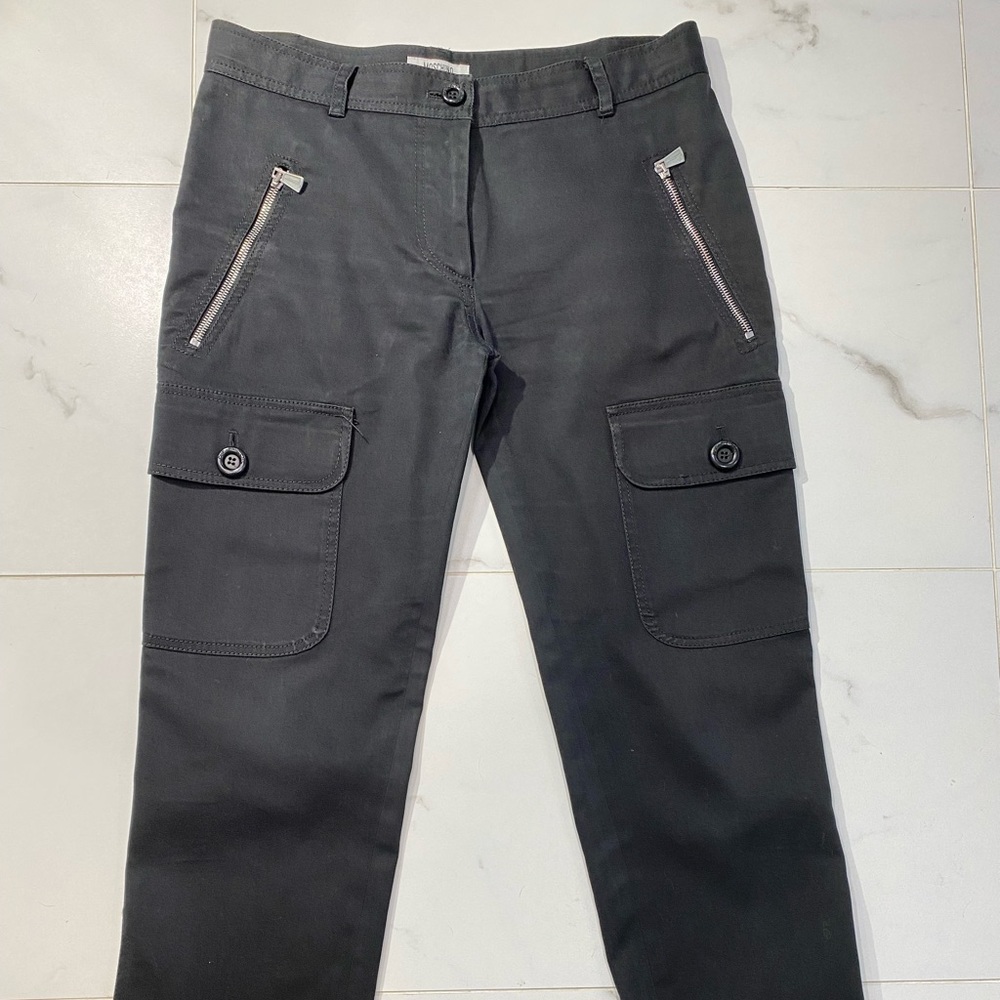 Moschino Cropped Pants With Side Pockets